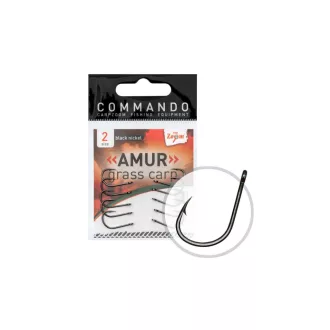 Carp Zoom Amur 2-es füles szakállas horog 10 db/csomag