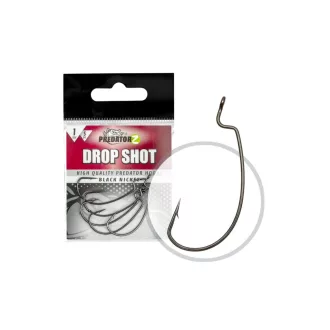 PredatorZ Drop Shot 2/0-s offset horog 5 db/csomag