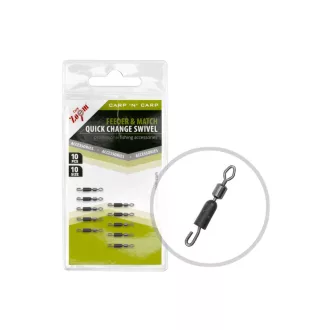   Carp Zoom feeder és match gyorskapocs #12 match gyorskapocs 10 db/csomag