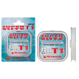 Trabucco S.Elite Fluorine 0,20 mm 50 m monofil előkezsinór