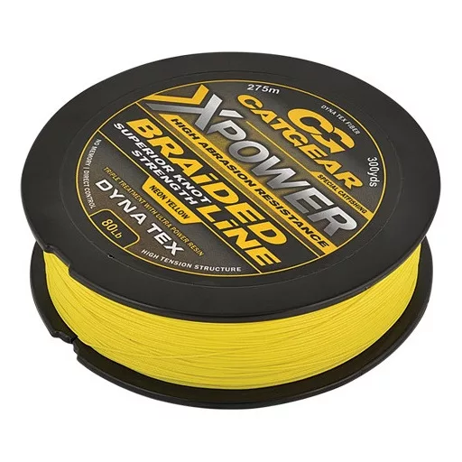 Catgear Xpower Braided 0,53 mm 275 m 150 lb fonott főzsinór
