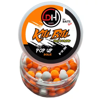   Dunai Horgászok DH Kill Bill (fehér+narancs) 8–10 mm pop-up csali