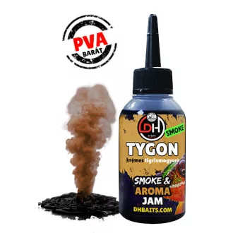   Dunai Horgászok DH Smoke & Jam Tygon Scopex & Tigrismogyoró 75 ml aromagél