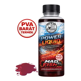   Dunai Horgászok DH Power Liquid Mad Fish 250 ml folyékony aroma
