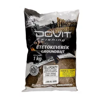 Dovit Hidegvizi Etetőkeverék Téli Ponty 1 kg etetőanyag