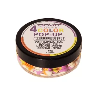 Dovit 4 Color Fokhagyma Hal 10 mm 18 g pop-up csali