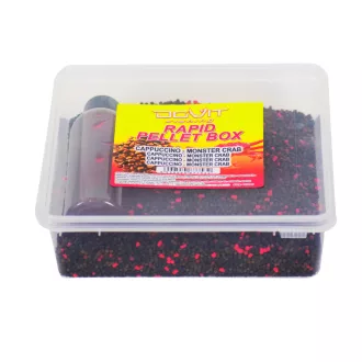   Dovit Rapid Pellet Box Cappuccino Monster Crab 450 g + 150 ml etetőpellet