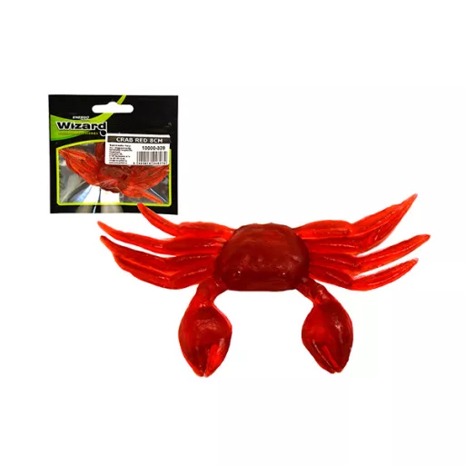 Arno Crab piros 12 cm lágy műcsali