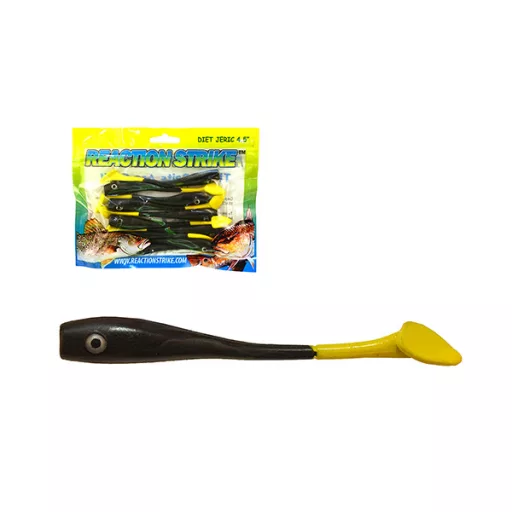 Arno Sphere Minnow fekete-sárga 11 cm 10 db/csomag gumihal