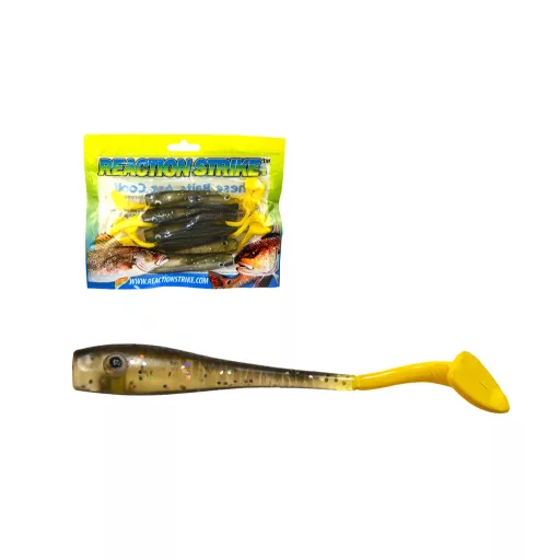 Arno Sphere Minnow fekete-sárga 11 cm 10 db/csomag gumihal