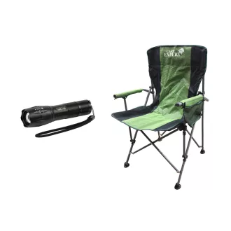   Carp Expert Comfort ZIP horgászszék Ajándék Lumitact Lámpával max 110 kg