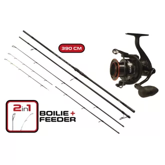 Carp Expert Max2 Double Tip bojlis-feeder szett 390 cm
