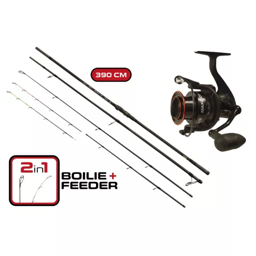 Carp Expert Max2 Double Tip bojlis-feeder szett 390 cm