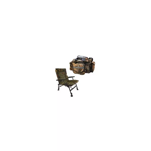 Carp Expert Comfort Camo válltáskás horgászszék szett