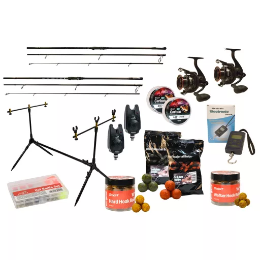 Carp Expert Max2 DT dupla bojlis szett rodpoddal 360 cm
