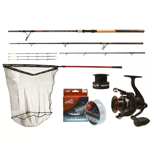 Carp Expert Silver Carp Heavy Feeder busázó szett merítővel 360 cm