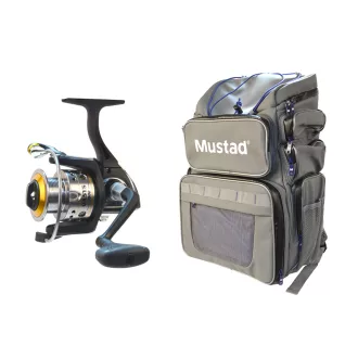 Mustad Game Time hátizsák szett Ryobi Oasys 2000 orsóval