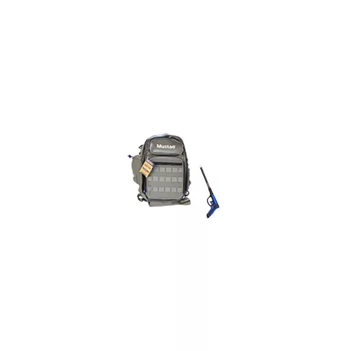 Mustad Game Time Sling Pack oldaltáska szett horogkiszedővel