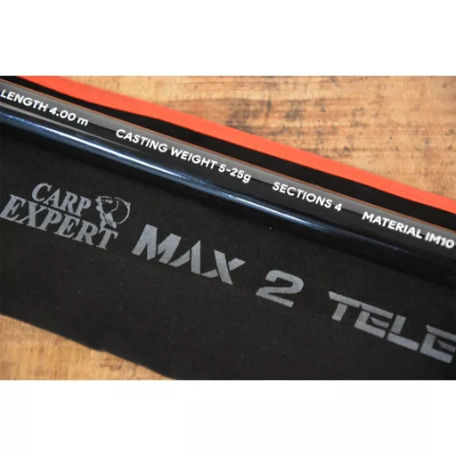 Carp Expert MAX2 Telematch 400 cm 5–25 g match horgászbot