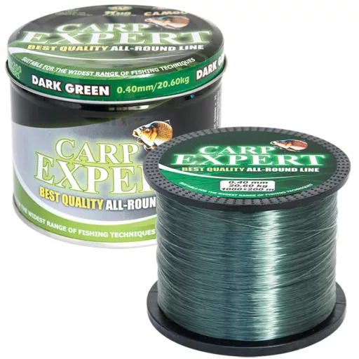 Carp Expert 0,40 mm 1200 m sötétzöld monofil főzsinór