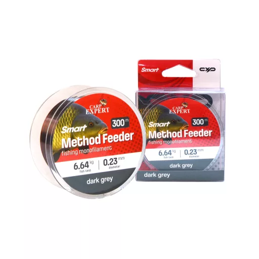 Carp Expert Smart Method Feeder Dark 0,18 mm 150 m 4,71 kg sötétszürke monofil főzsinór