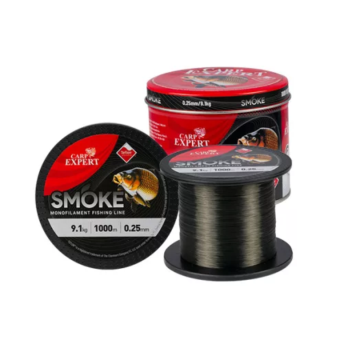 Carp Expert Smoke 0,18 mm 300 m 4,15 kg sötétszürke monofil főzsinór