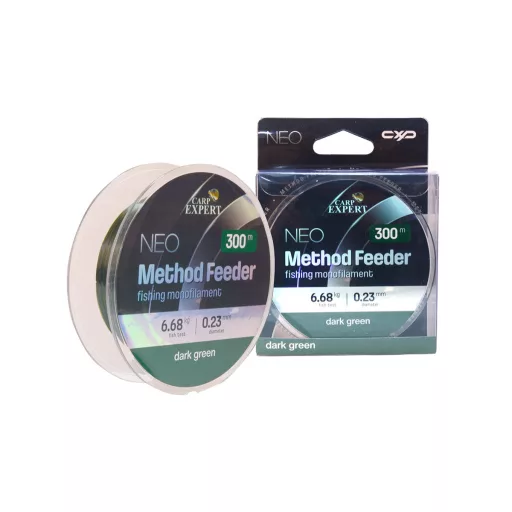 Carp Expert Neo Method Feeder Double 0,18 mm 300 m 4,39 kg sötétzöld monofil főzsinór