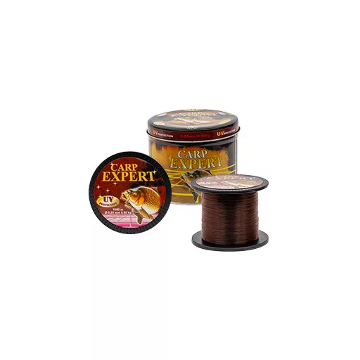 Carp Expert UV Fémdobozos 0,25 mm 1000 m lila monofil főzsinór