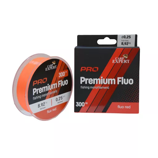 Carp Expert Propremium Fluo Fluo 0,20 mm 300 m 5,47 kg piros monofil főzsinór