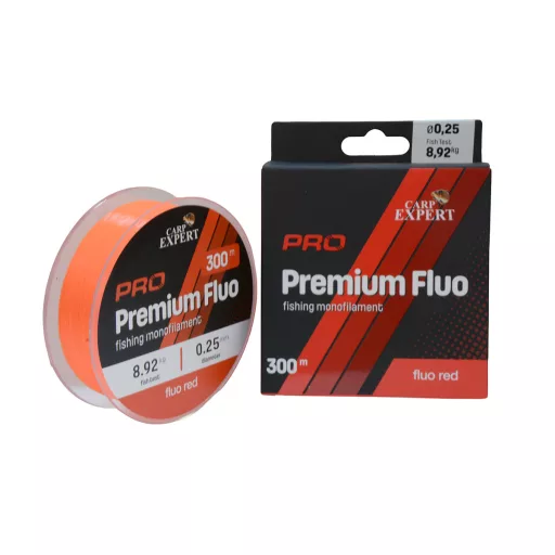 Carp Expert Propremium Fluo Fluo 0,20 mm 300 m 5,47 kg piros monofil főzsinór