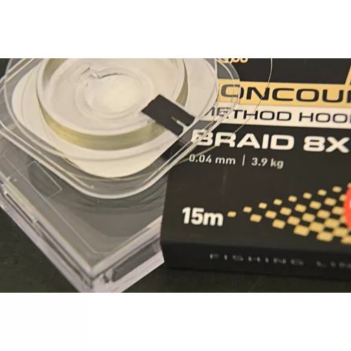Benzár Mix Concourse Braided Hooklink 0,04 mm 15 m fonott előkezsinór
