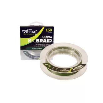   Wizard Ultima 8X Moss Braid 0,07 mm 150 m 6,11 kg zöld fonott főzsinór