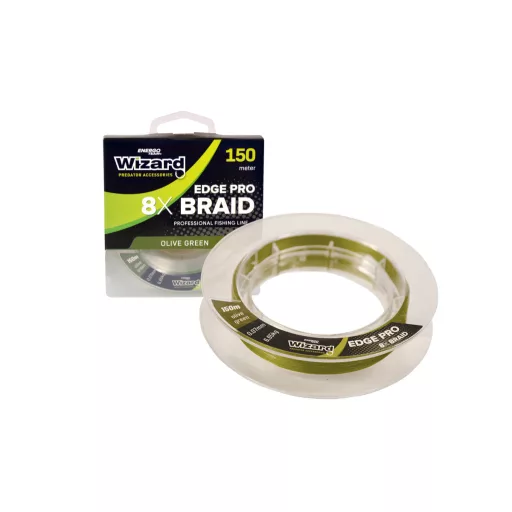 Wizard Edge Pro 8X Braid 0,07 mm 150 m 6,65 kg zöld fonott főzsinór
