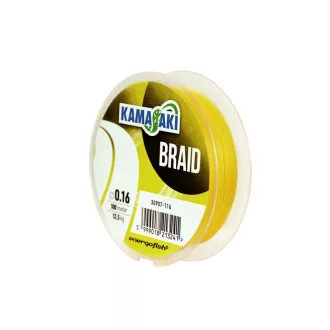 Kamasaki Braid 0,16 mm 100 m sárga fonott főzsinór