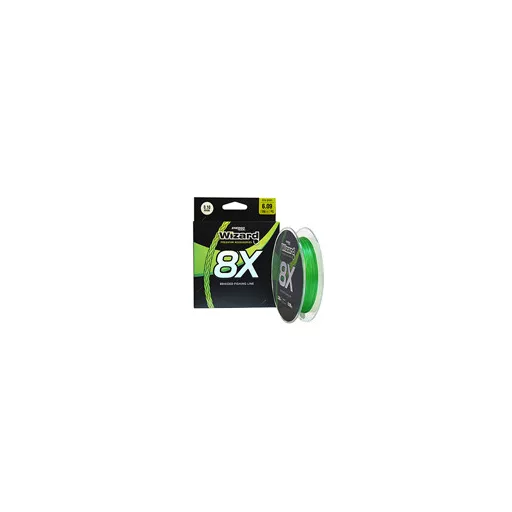 WIZARD 8X FONOTT ZSINÓR LIME GREEN 0,10 MM 6,09KG 135M