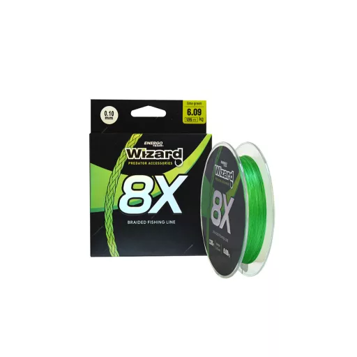 WIZARD 8X FONOTT ZSINÓR LIME GREEN 0,14 MM 8,52KG 135M