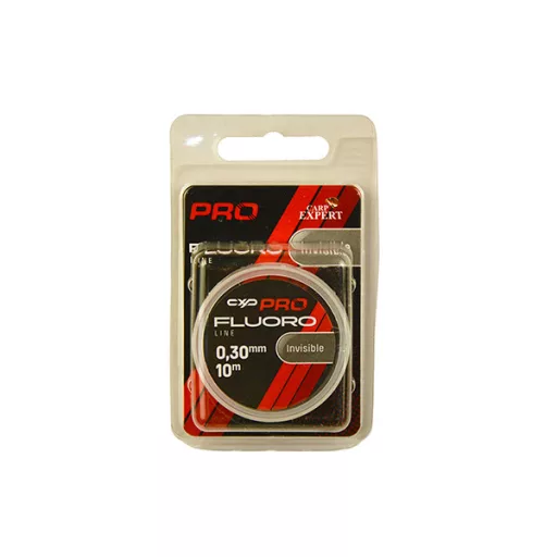 Carp Expert Pro Invisible Fluorocarbon 0,30 mm 10 m átlátszó fluorocarbon zsinór