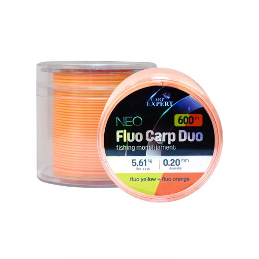 Carp Expert Neo Fluo Carp Duo 300MFLUO + 0,20 mm 300 m 5,57 kg fluo narancssárga / fluo sárga monofil főzsinór