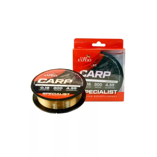 Carp Expert Specialist Carp 0,18 mm 300 m 4,59 kg barna monofil főzsinór