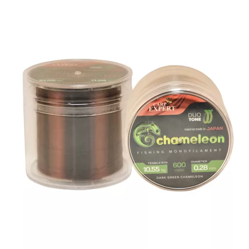 Carp Expert Chameleon Shiny 0,20 mm 300 m 5,22 kg sötétzöld monofil főzsinór