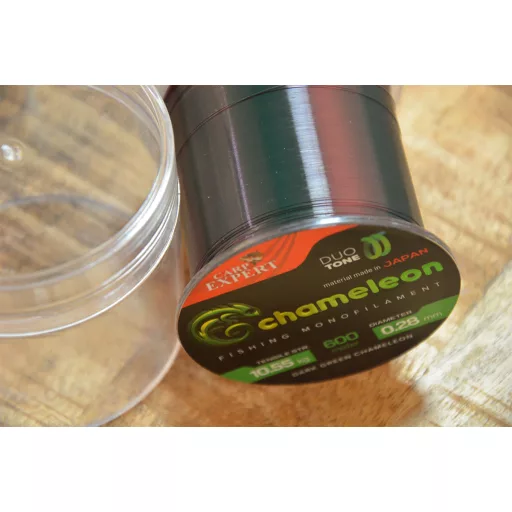 Carp Expert Chameleon Shiny 0,20 mm 300 m 5,22 kg sötétzöld monofil főzsinór