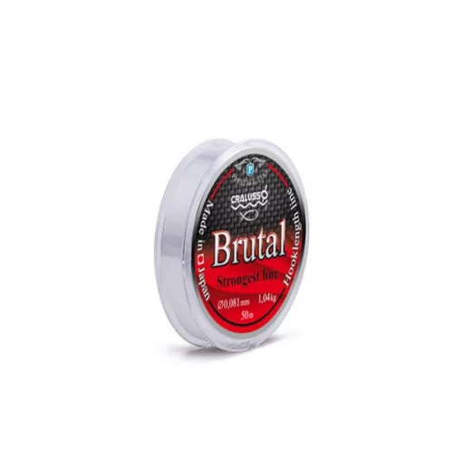 Cralusso Brutal Előke 0,12 mm 50 m monofil előkezsinór