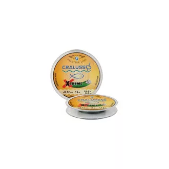   Cralusso Xtreme Előke 0,08 mm 15 m zöld fonott előkezsinór
