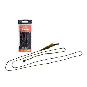   Carp Expert előkötött Leadcore Gyorskapoccsal barna pontyozó szerelék 3 db/csomag