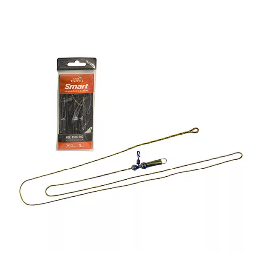 Carp Expert előkötött Leadcore Heli Chod Gyorskapoccsal pontyozó szerelék 3 db/csomag