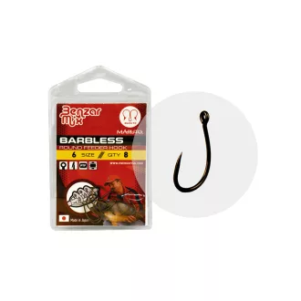   Benzár Mix 4626 Round feeder 6-os füles szakáll nélküli horog 8 db/csomag