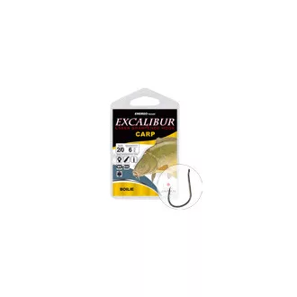   Excalibur Carp Boilies BN 1-es fekete nikkel bojlis szakállas horog