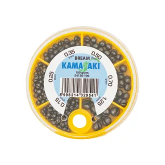 Kamasaki ólomkészlet Bream sörétólom készlet 100 g
