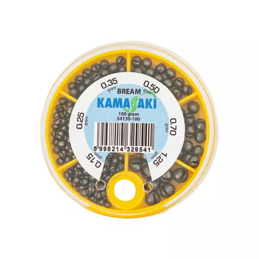 Kamasaki ólomkészlet Bream sörétólom készlet 100 g