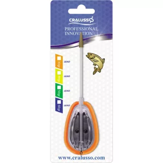   Cralusso víztiszta Rocket +Töltő method kosár szett 30 g 1+1 db